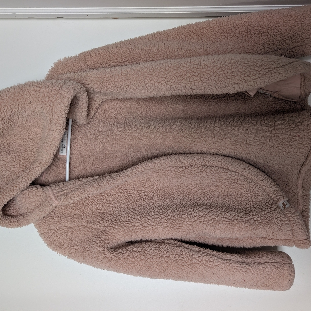 Abercrombie Kids Soft Pink Fleece Jacket